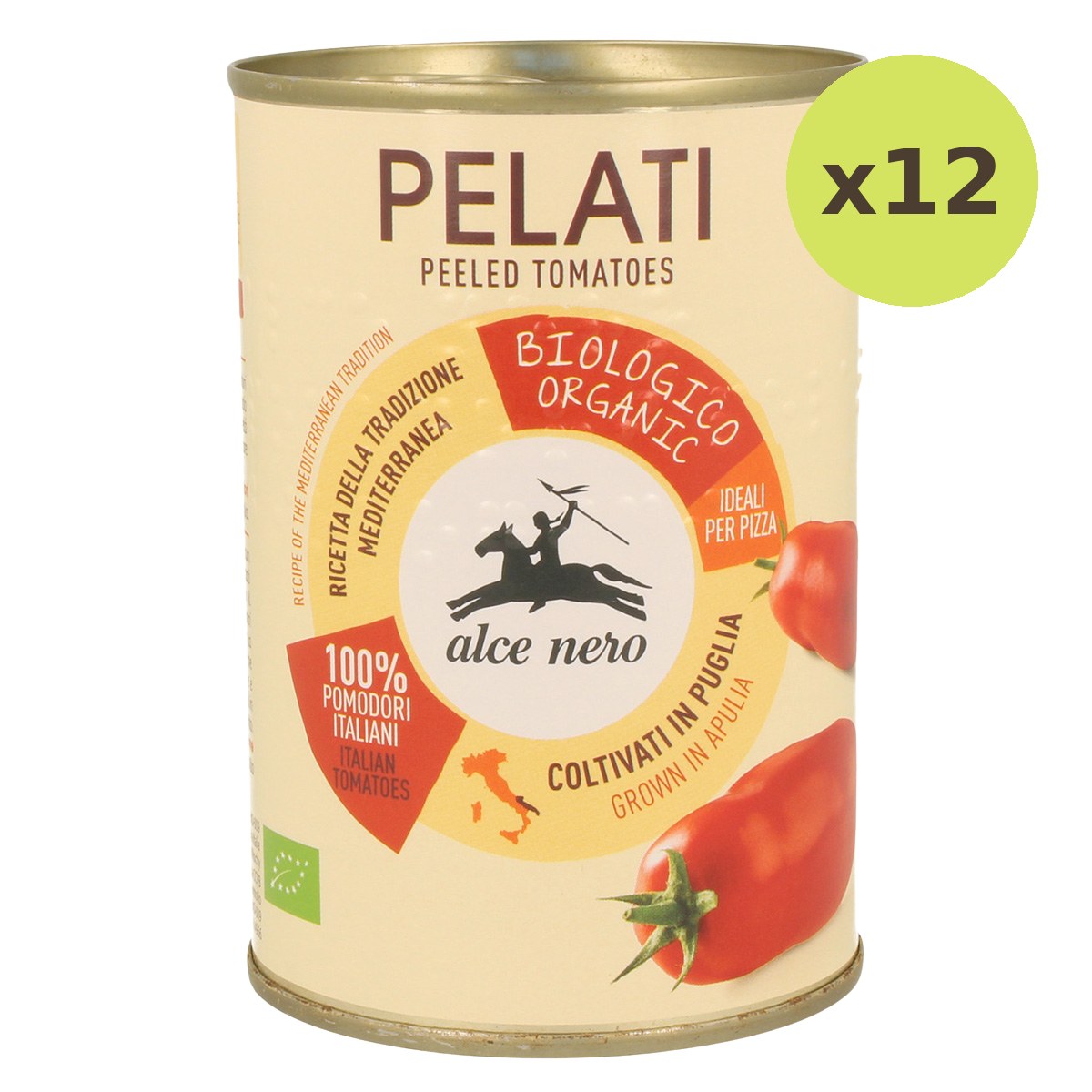 Alce Nero Organic Whole Peeled Tomatoes - image 3