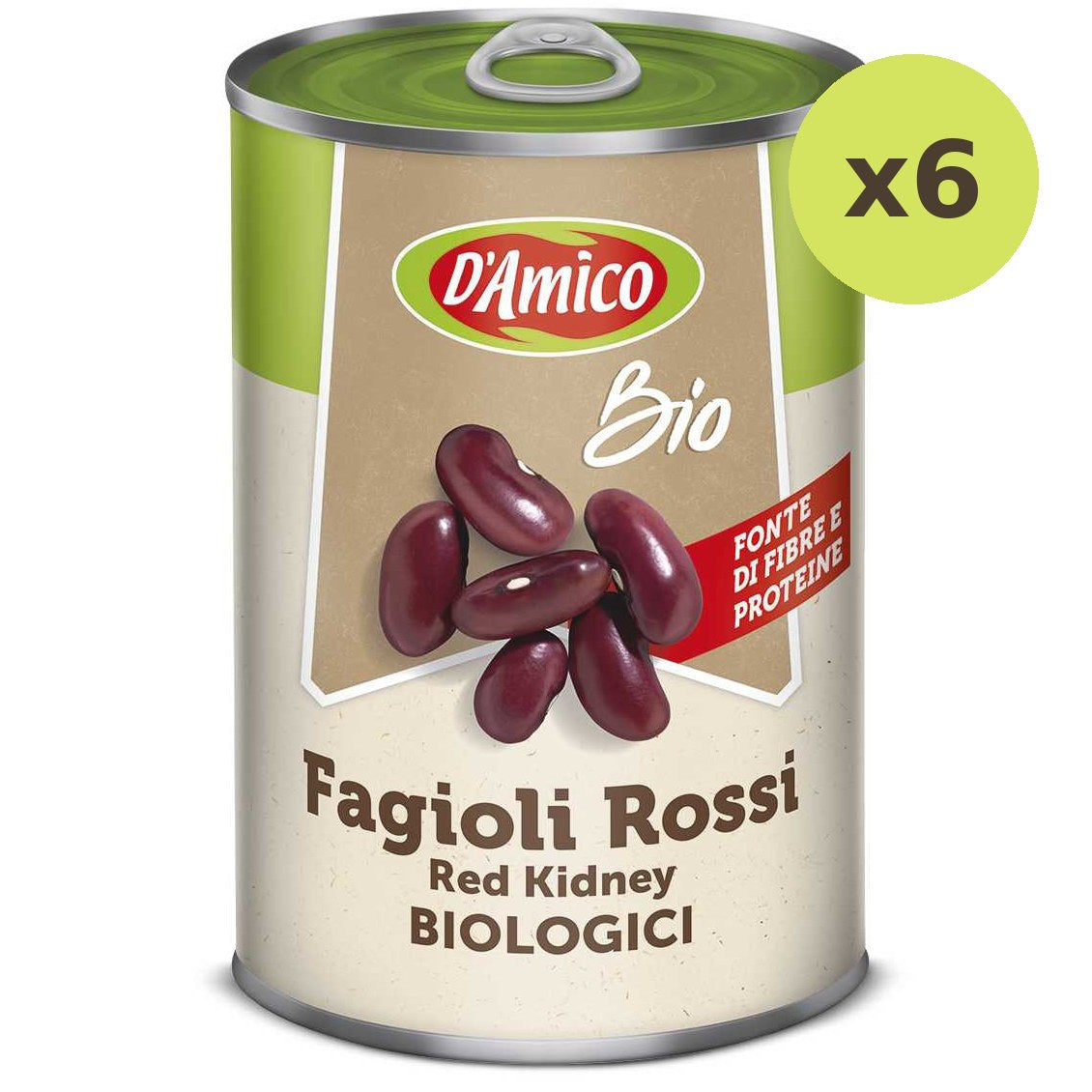 D'Amico Organic Red Kidney Beans - image 2
