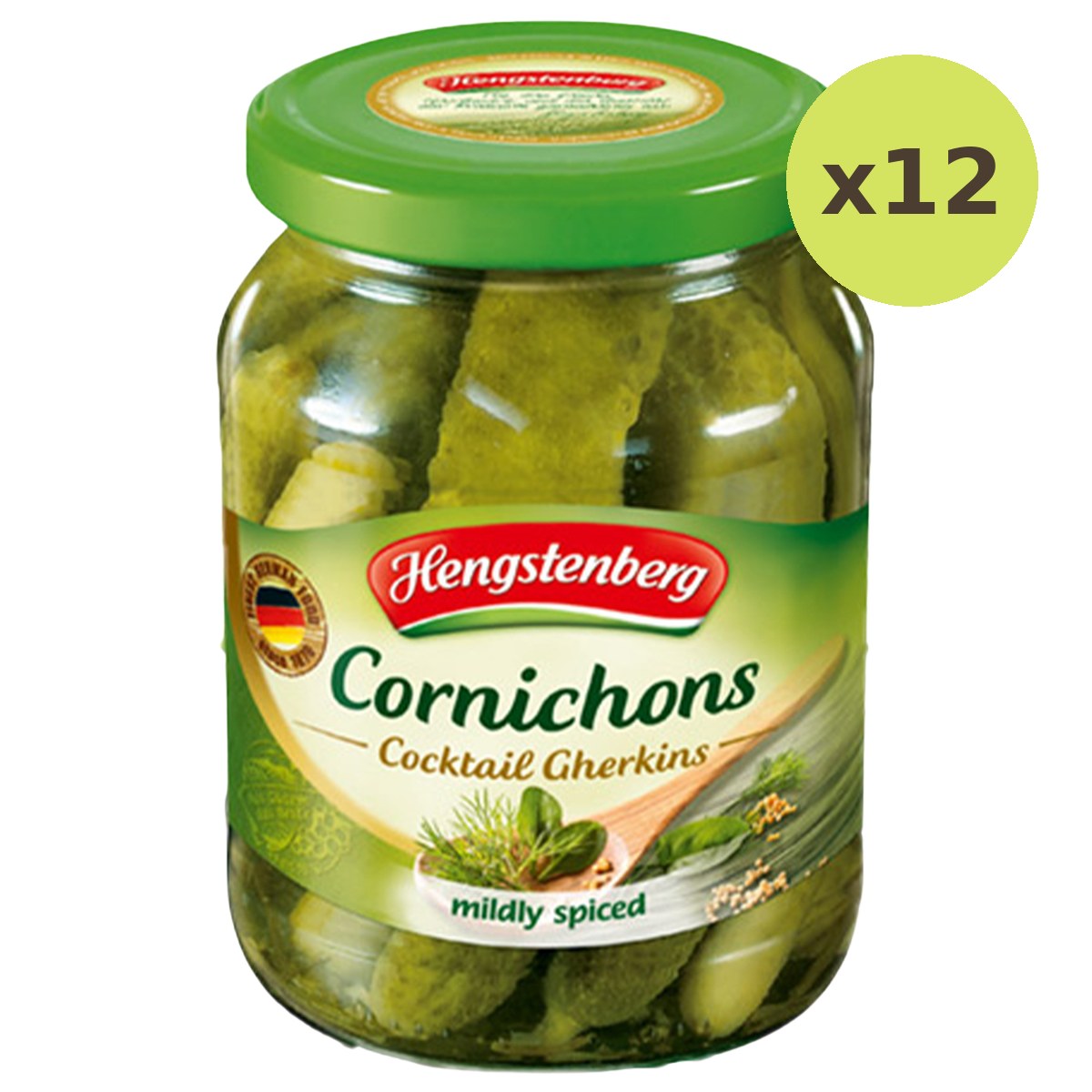 Hengstenberg Cornichons Cocktail Gherkin - image 3