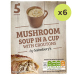 Sainsbury's Mushroom Soup In A Cup With Croutons - image 5