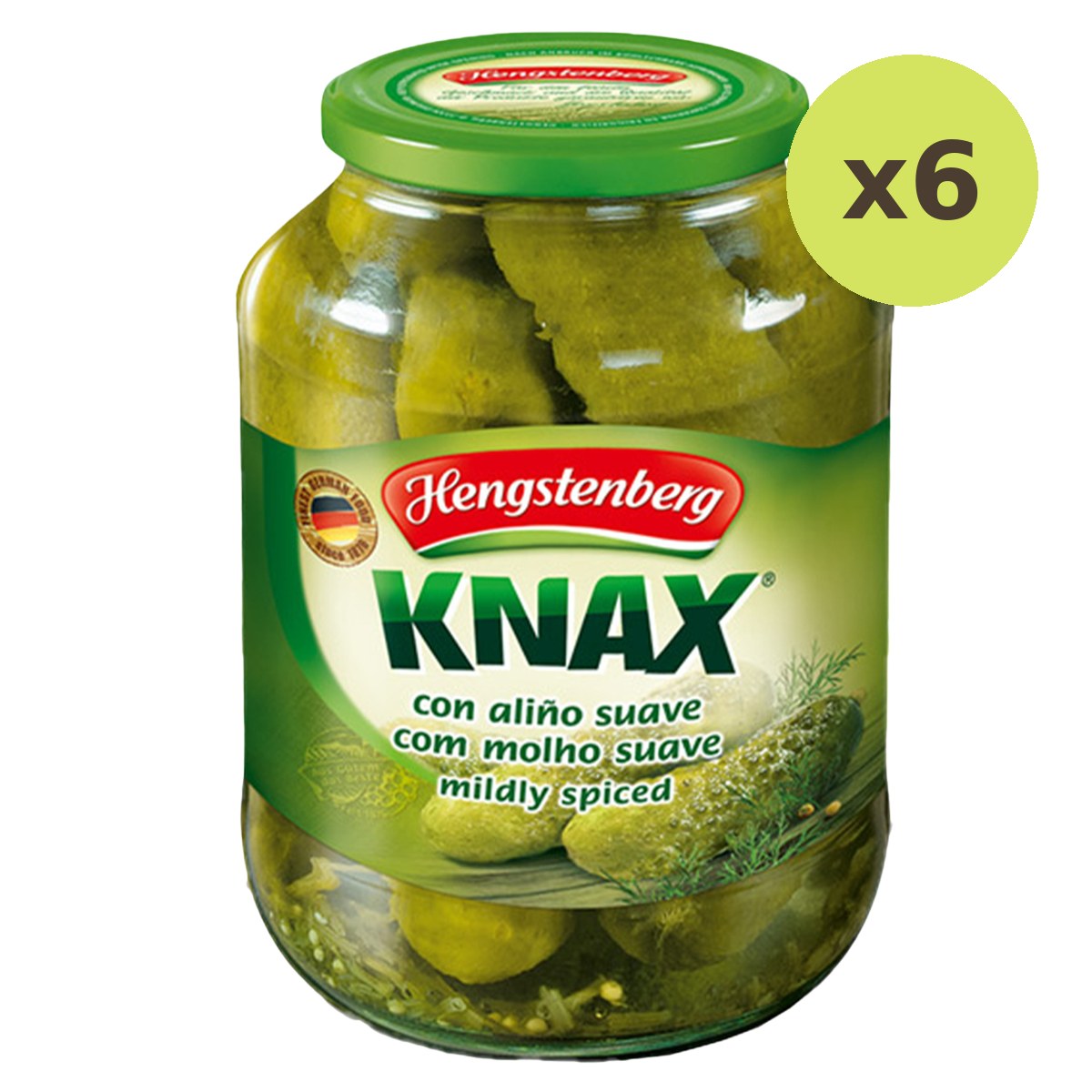 Hengstenberg Knax Crunchy Gherkins - image 2
