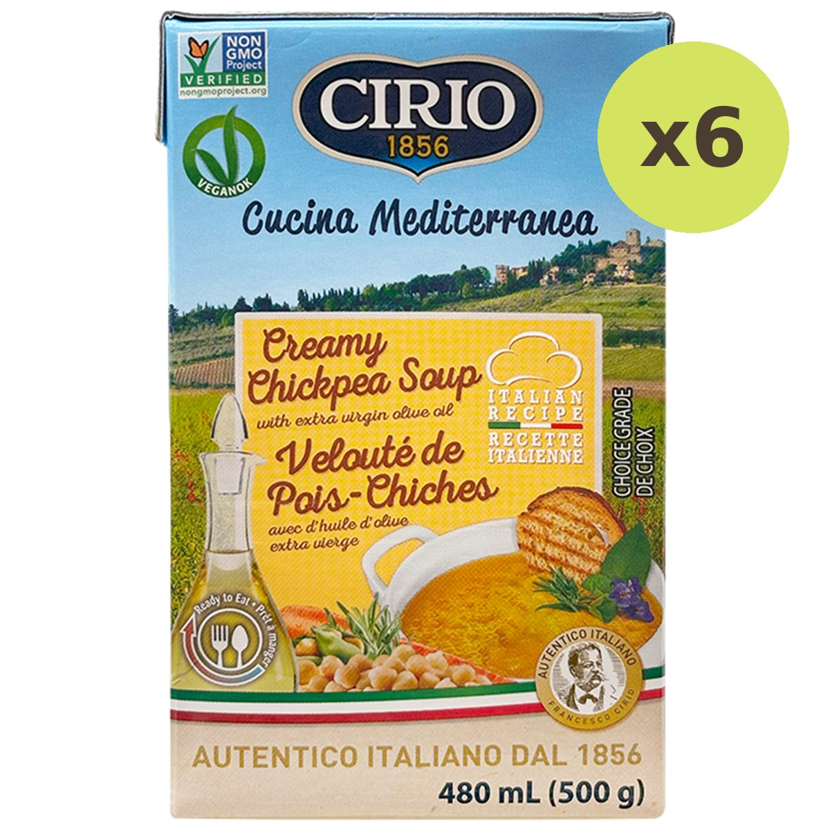 Cirio Creamy Chick Peas Soup - image 4