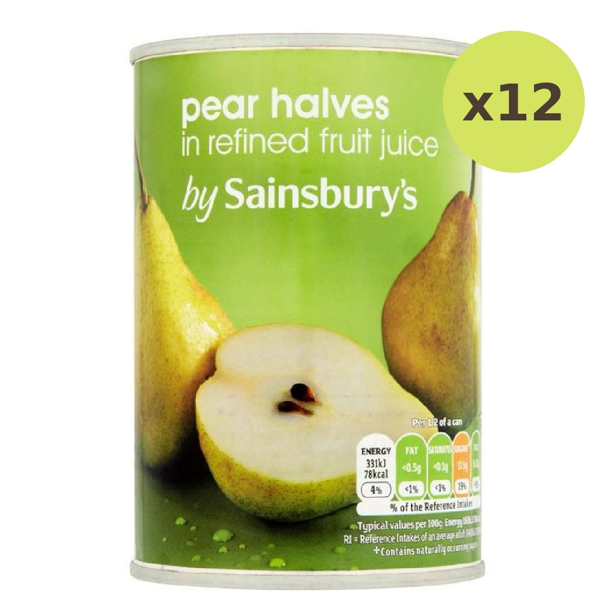 Sainsbury's Pear Halves In Fruit Juice - image 6