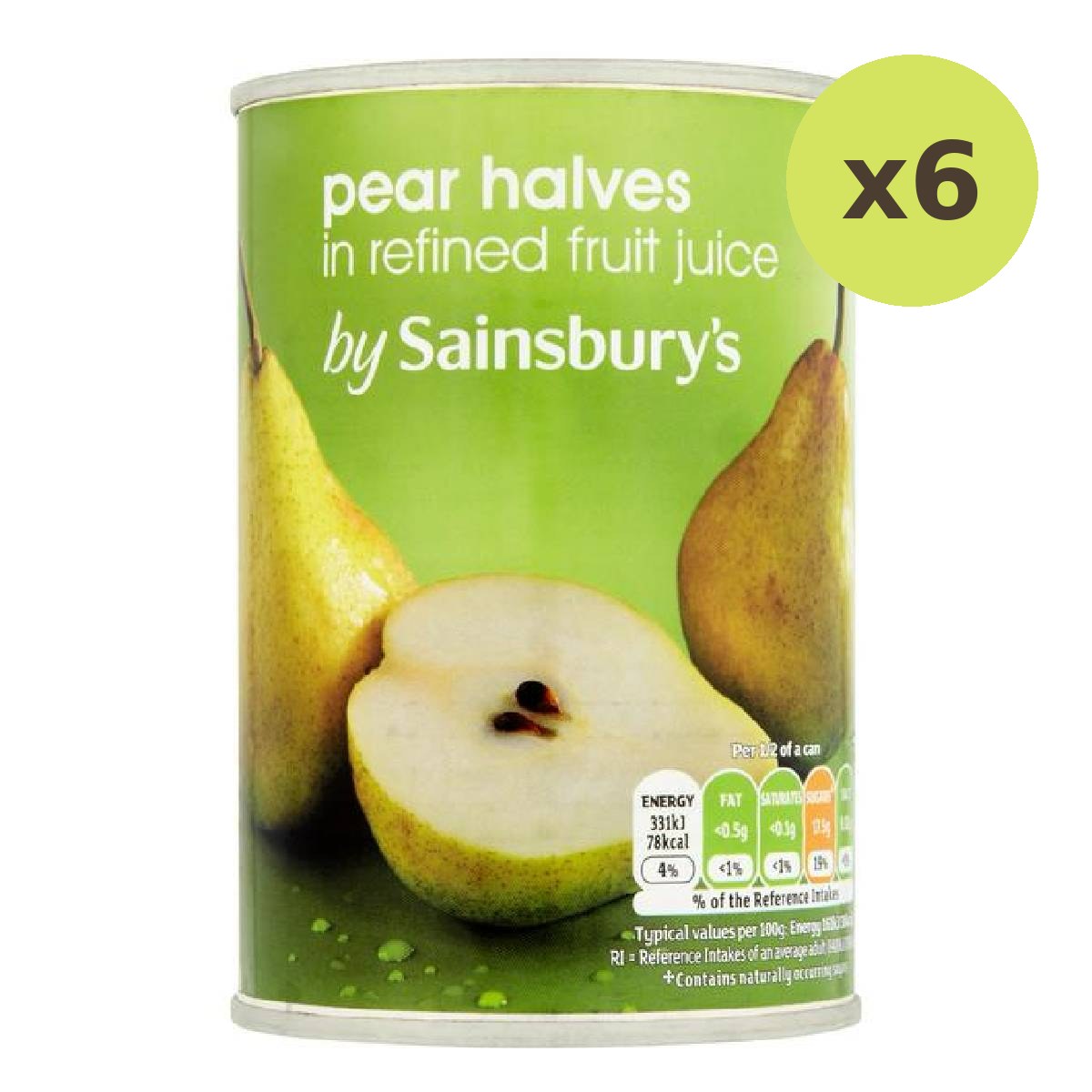 Sainsbury's Pear Halves In Fruit Juice - image 5