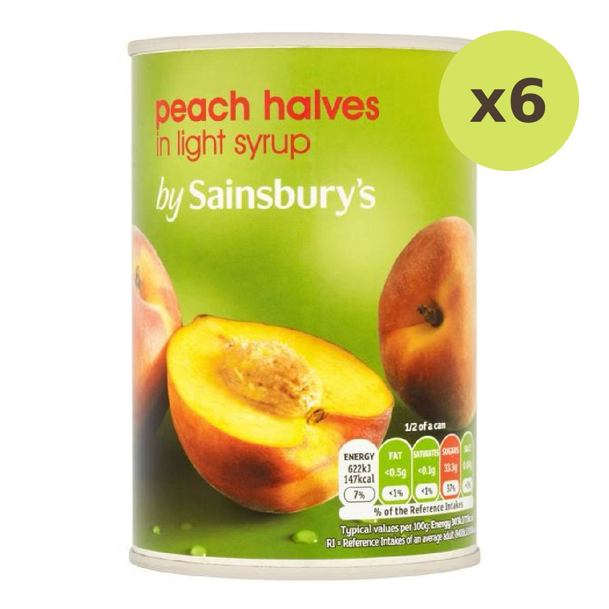 Sainsbury's Peach Halves In Syrup - image 5