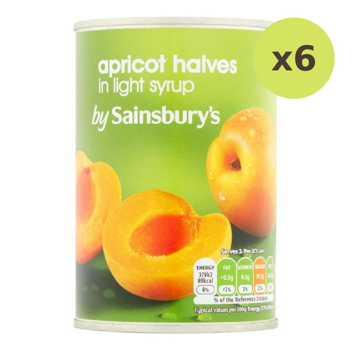 Sainsbury's Apricot Halves In Light Syrup - image 5