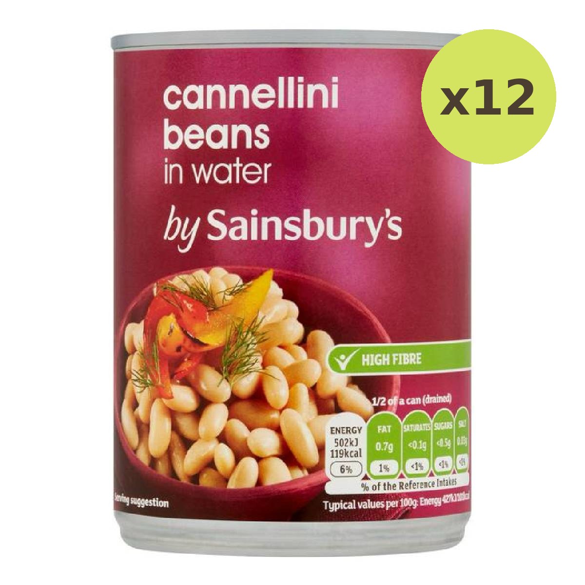 Sainsbury's Cannellini Beans In Water - image 6