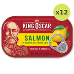 King Oscar Salmon In Olive Oil Lemon - image 6
