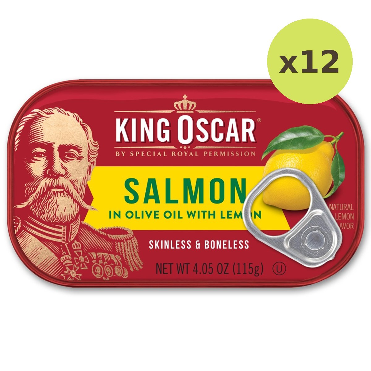 King Oscar Salmon In Olive Oil Lemon - image 6