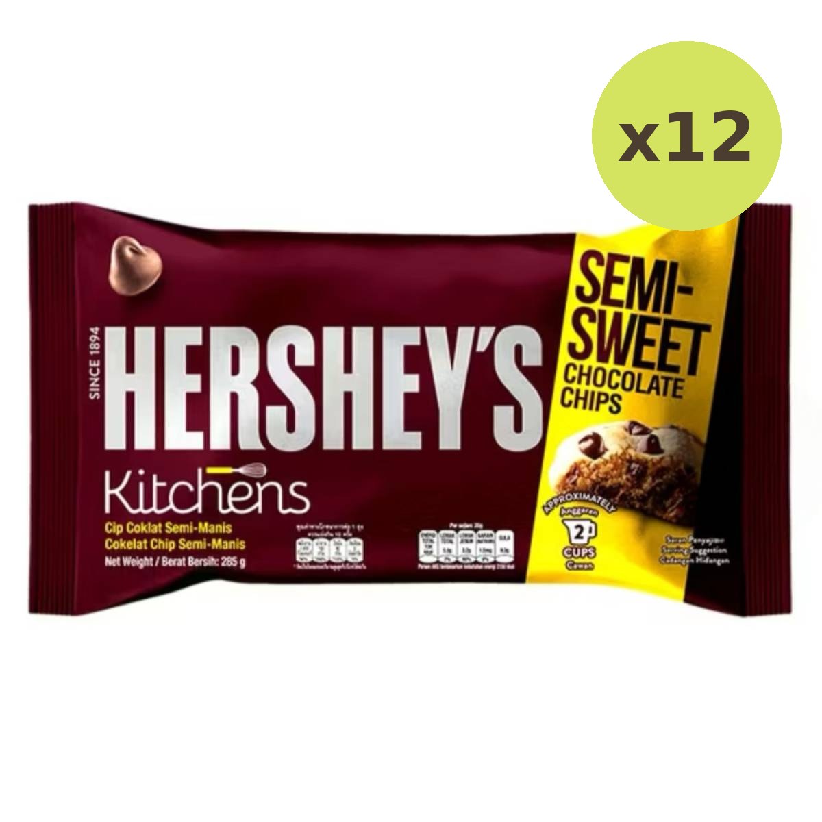 Hershey's Semi Sweet Chocolate Chips - image 3