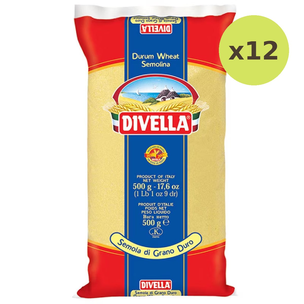 Divella Durum Wheat Semolina Flour - image 3