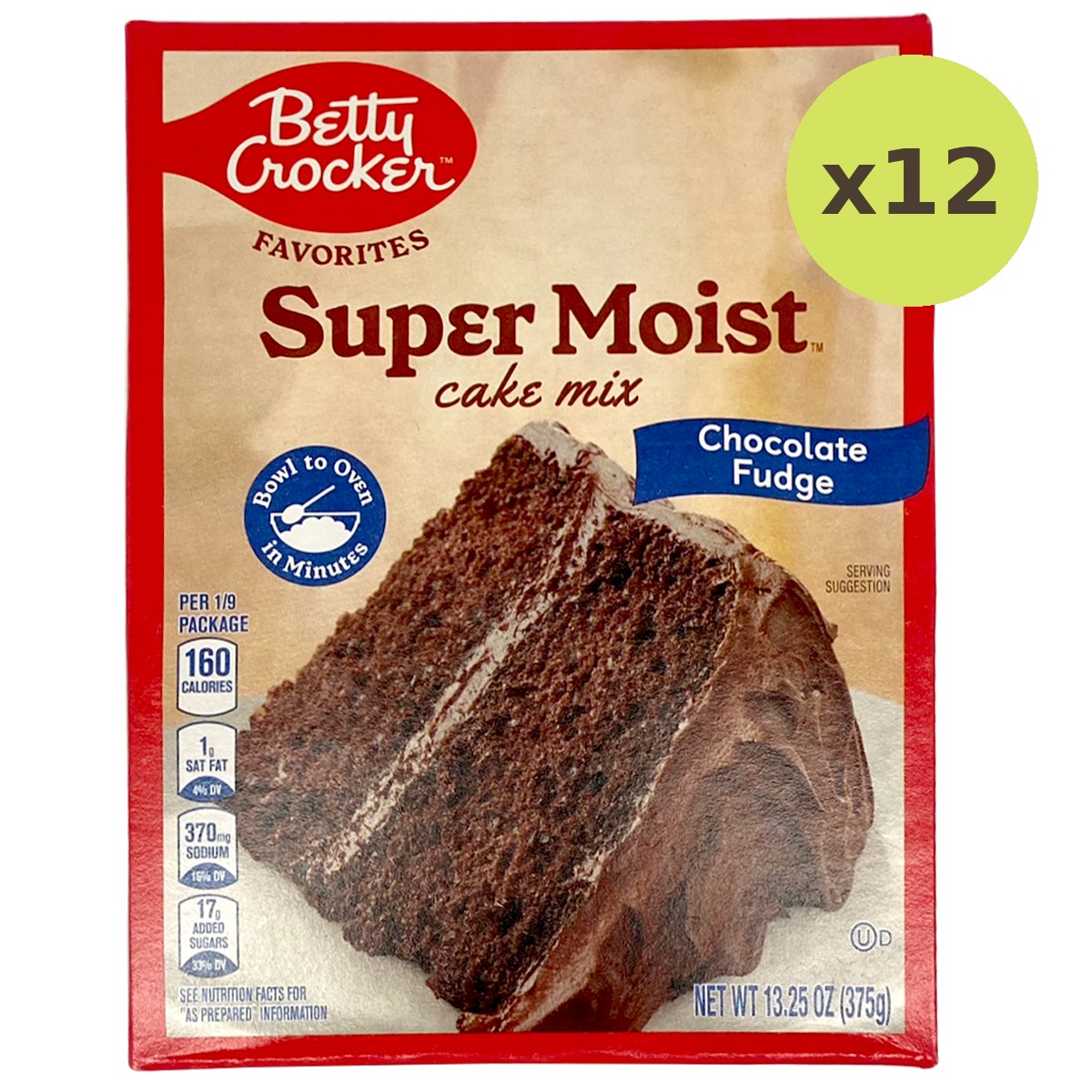 Betty Crocker Super Moist Chocolate Fudge Cake Mix - image 6