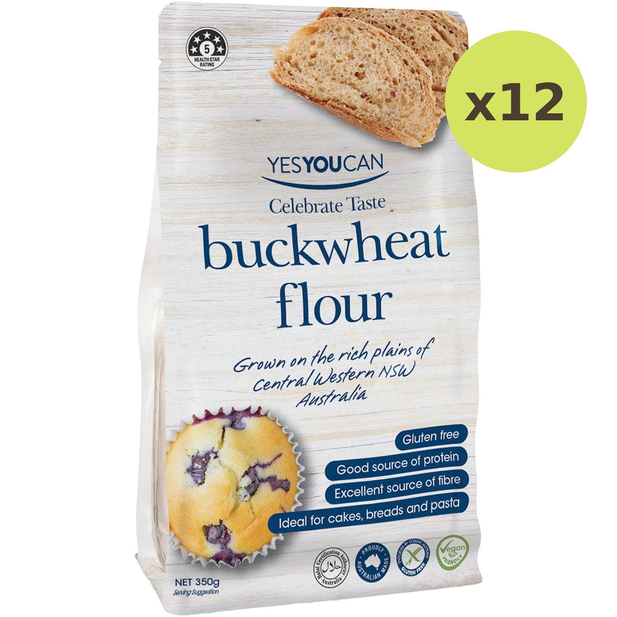 Yes You Can Premium Aus Buckwheat Flour - image 6