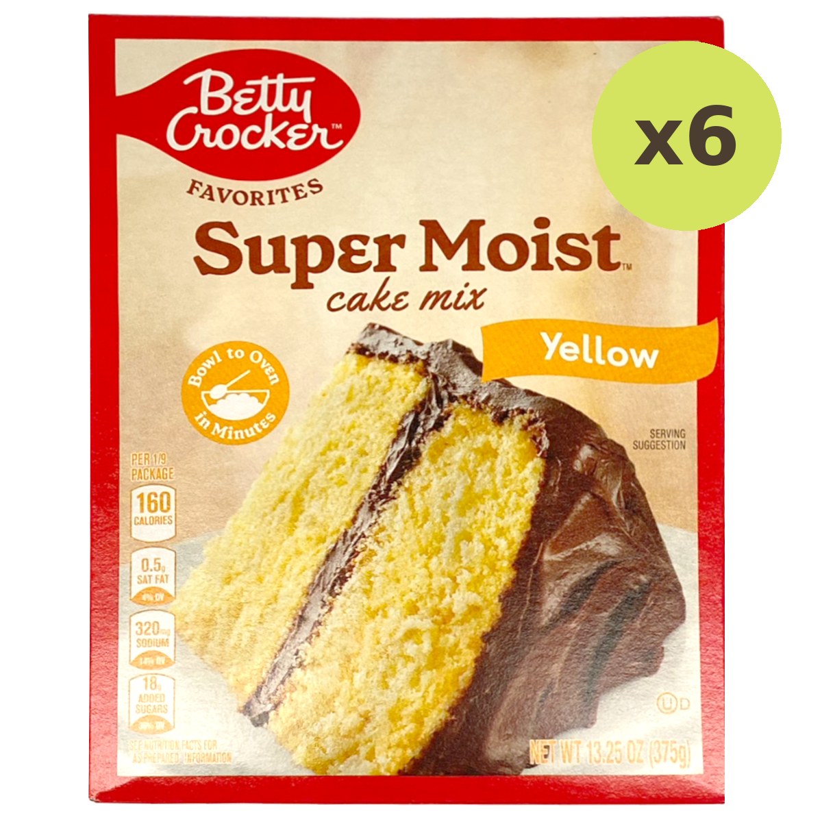Betty Crocker Super Moist Yellow Cake Mix - image 5