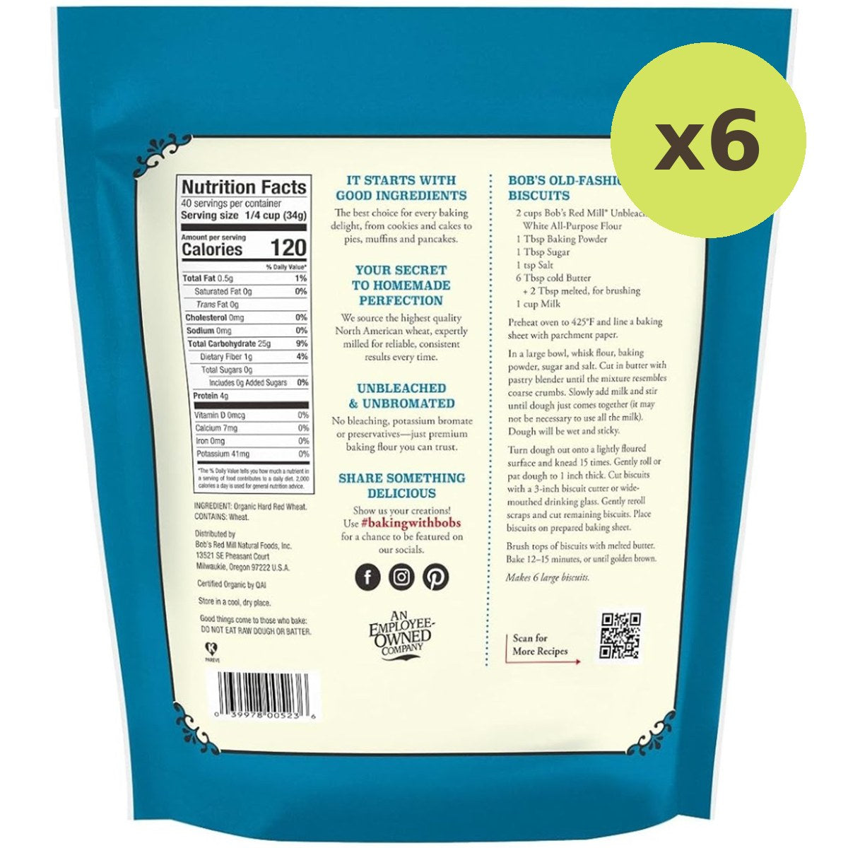 Bob's Red Mill's Organic All Purpose Flour - image 3