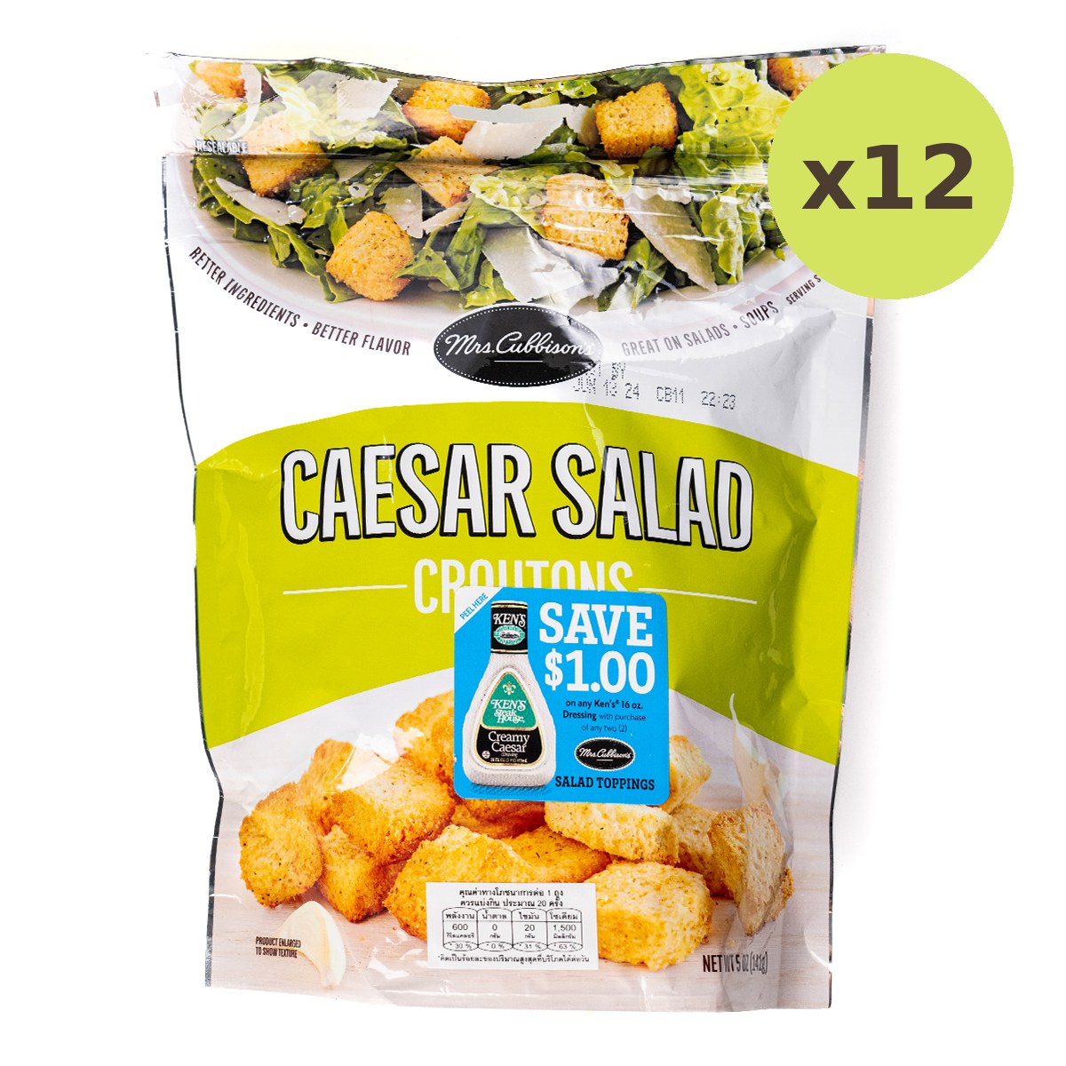 Mrs. Cubbison's Caesar Salad Croutons - image 6