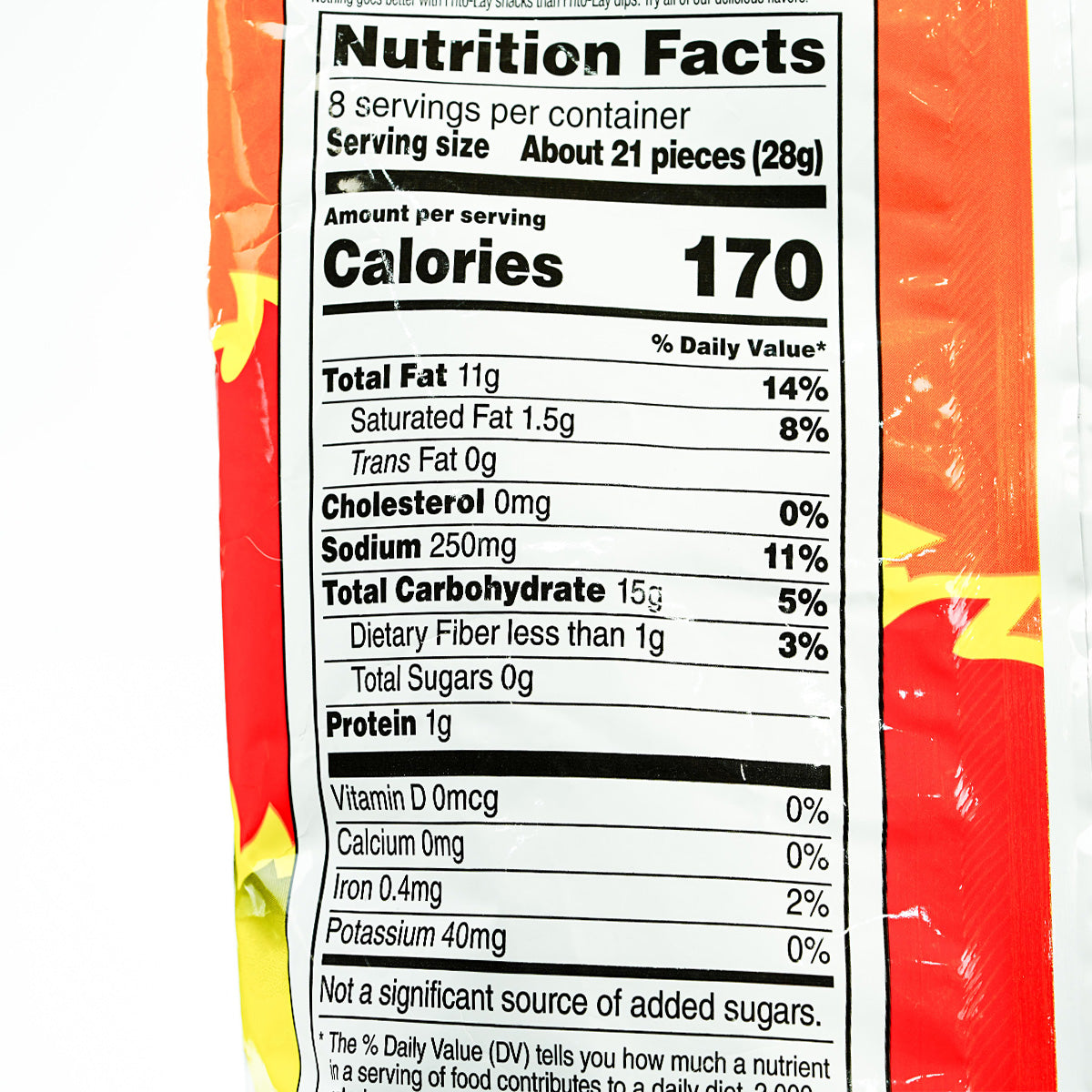 Cheetos Flamin' Hot Crunchy Cheese Snack in bright orange bag, showing spicy crunchy cheese snack close-up.
