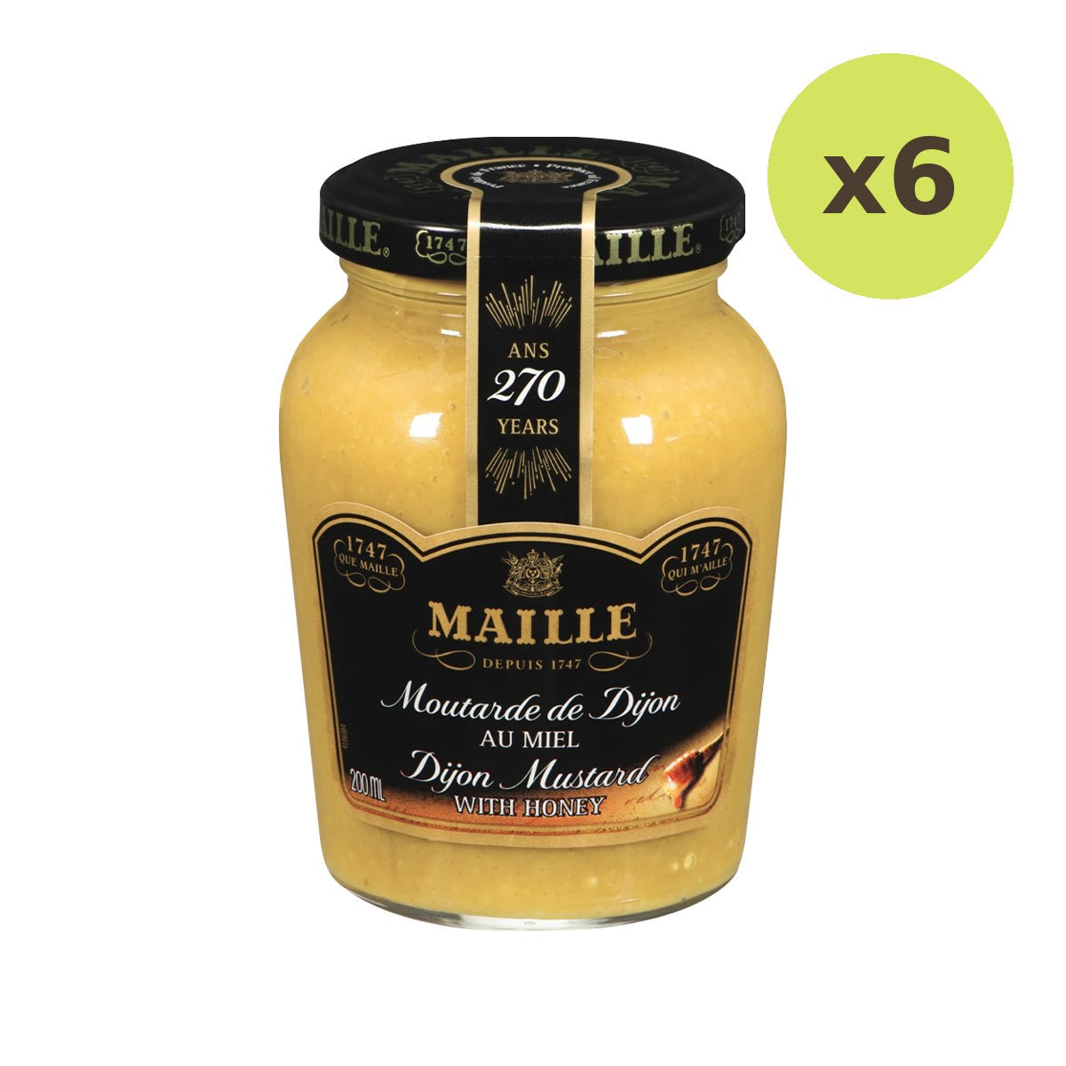 Maillee Mustard Dijon With Honey - image 2