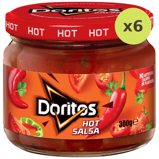 Doritos Hot Salsa 99% Fat Free - image 2