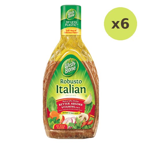 Wish Bone Zesty Robusto Italian Dressing - image 2