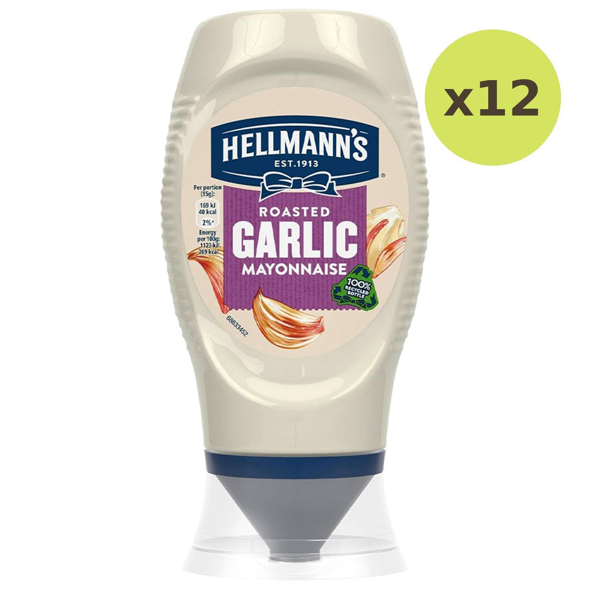 Hellmanns Mayonnaise With Garlic Squeezy - image 5