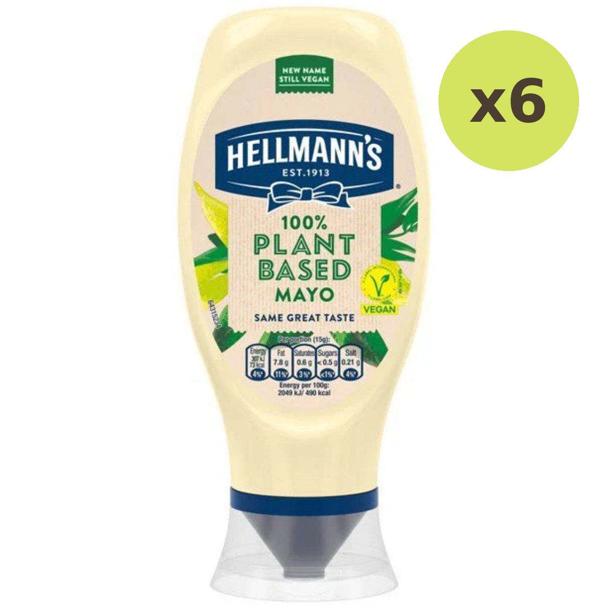 Hellmann's Plant Based Mayonnaise - image 4