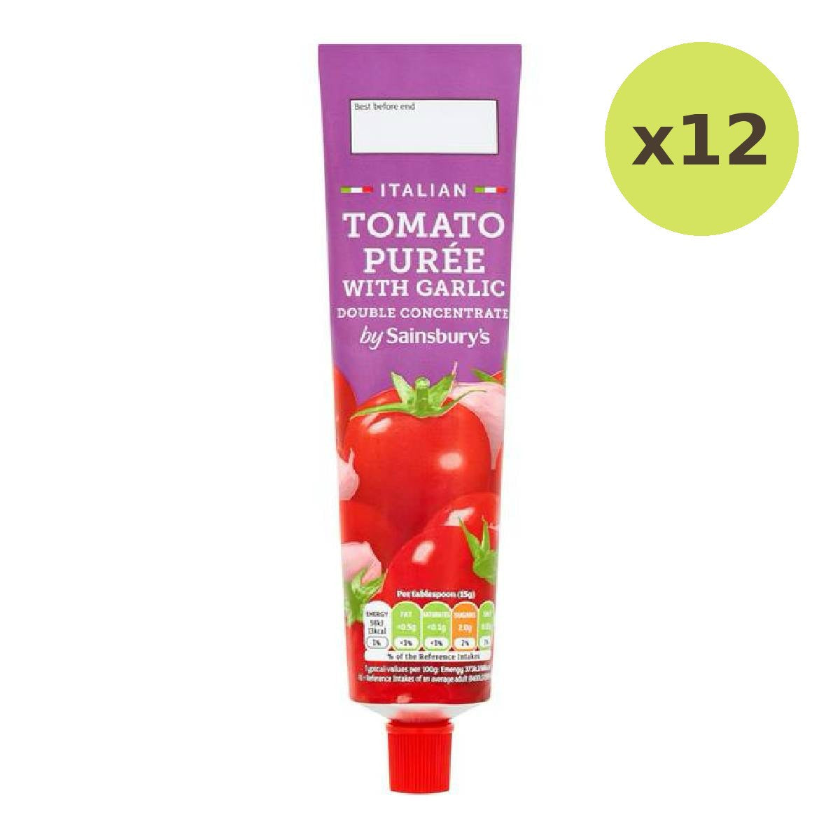 Sainsbury's Tomato Puree With Garlic - image 6