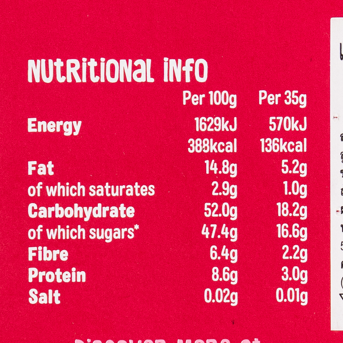 Nakd Berry Delight healthy snack bar, featuring mixed berries and natural ingredients, shown in close-up view.