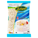 Raitip Job's Tears in a clear container, showing the light-colored, whole grains commonly used in cooking and traditional dishes.