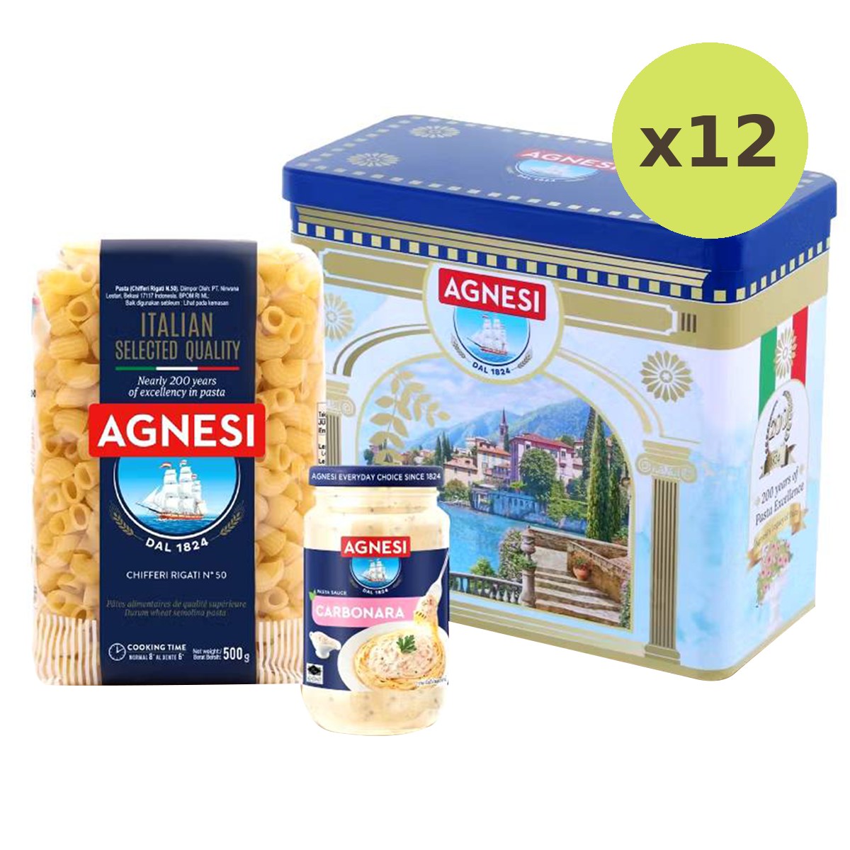 Agnesi Macaroni Carbonara Set - image 3
