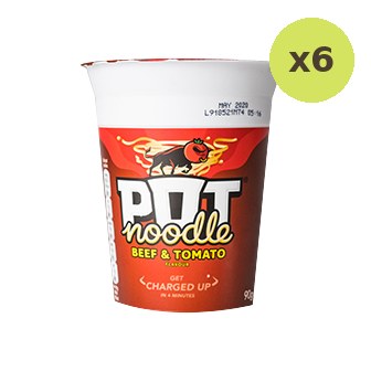 Pot Noodle Beef & Tomato - image 2