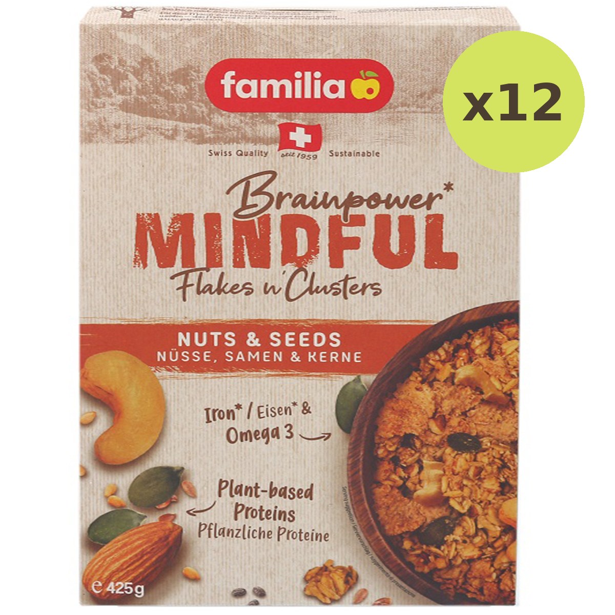 Familia Flakes N'Clusters Nut & Seeds - image 4