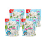 Tropica King aromatic coconut water ready-to-blend packs, 230g x4, dry grocery product with vibrant packaging and coconut images