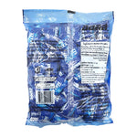 Halls Mentho-Lyptus candy in a clear wrapper, showing the refreshing mint and eucalyptus flavors of the Halls snack.