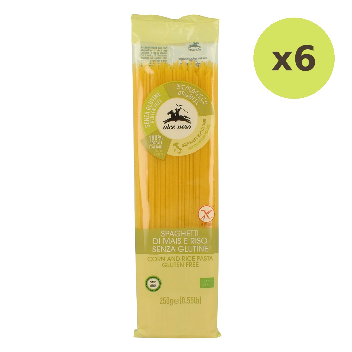 Alce Nero Organic Gluten Free Spaghetti - image 2