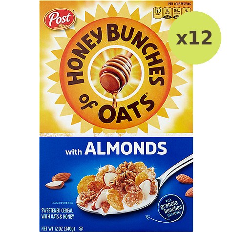 Post Honey Bunches Of Oats With Almonds Cereal - image 6