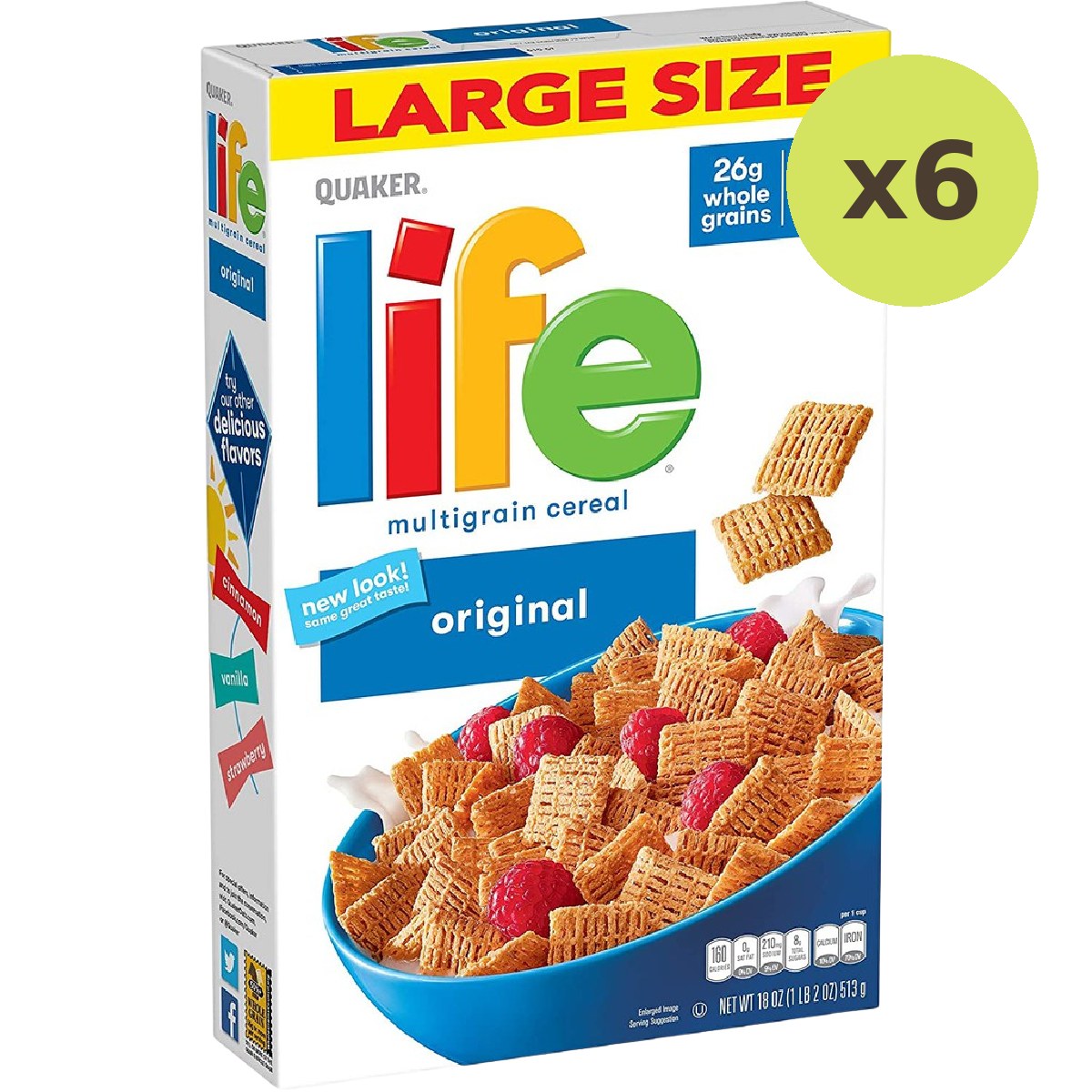 Quaker Life Original Multigrain Cereal - image 2