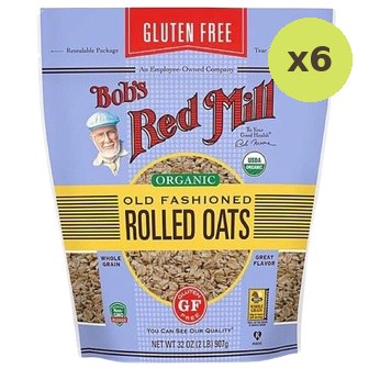 Bob's Red Mill Gluten Free Organic Rolled Oats - image 2