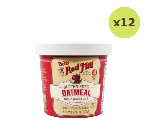 Bob's Red Mill Gluten Free Oatmeal Apple Piece & Chia - image 3