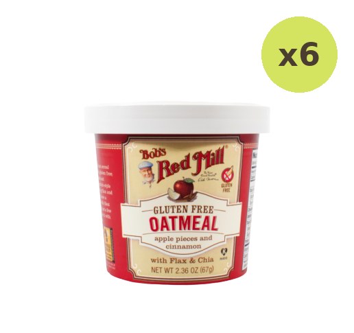 Bob's Red Mill Gluten Free Oatmeal Apple Piece & Chia - image 2