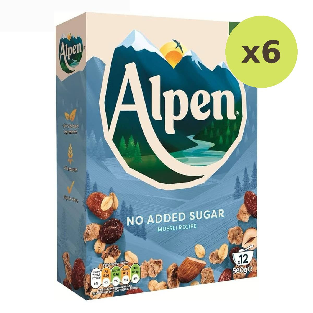 Alpen No Added Sugar Muesli - image 2