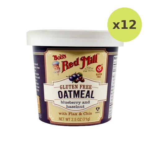 Bob's Red Mill Oatmeal Blueberry & Hazelnuts - image 3