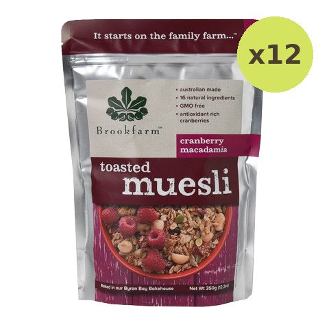 Brookfarm Toasted Muesli Cranberry & Macadamia - image 3