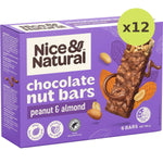 Nice & Natural Chocolate Nut Bars Peanut And Almond - image 6