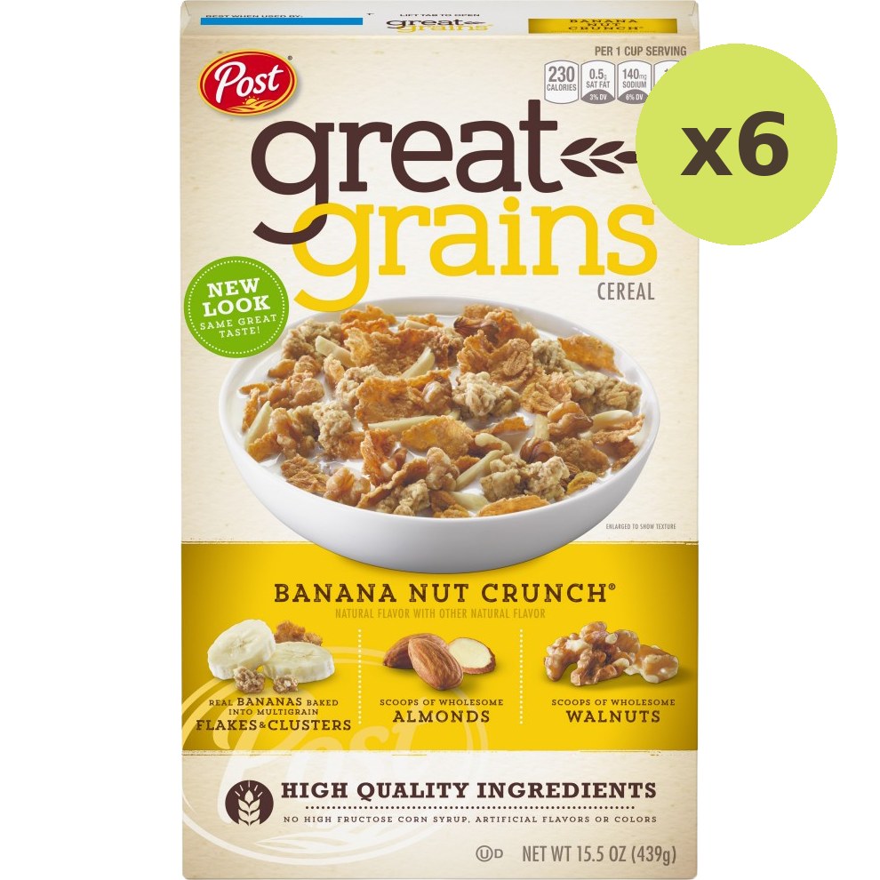 Post Great Grains Banana Nut Crunch - image 5