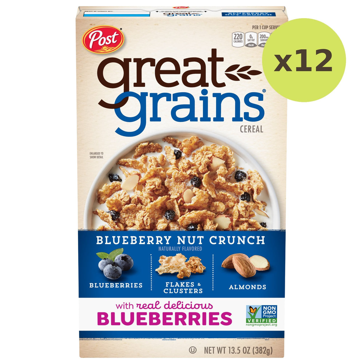 Post Great Grains Blueberry Nut Crunch Cereal - image 6