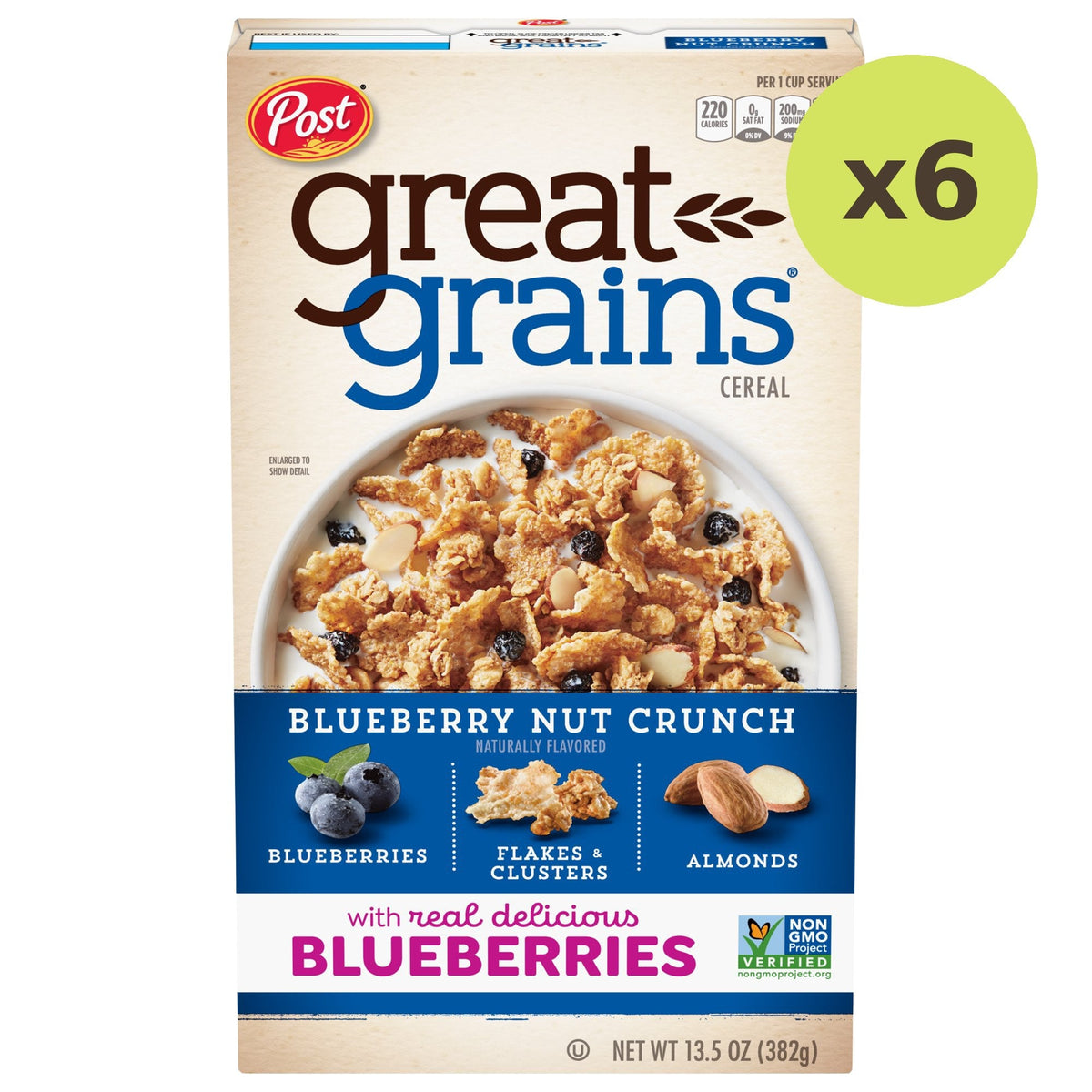 Post Great Grains Blueberry Nut Crunch Cereal - image 5