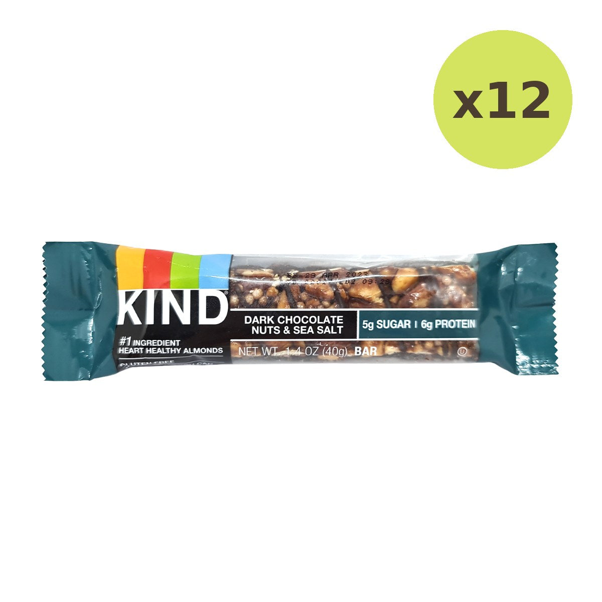 Kind Dark Chocolate Nuts & Sea Salt Bar - image 3