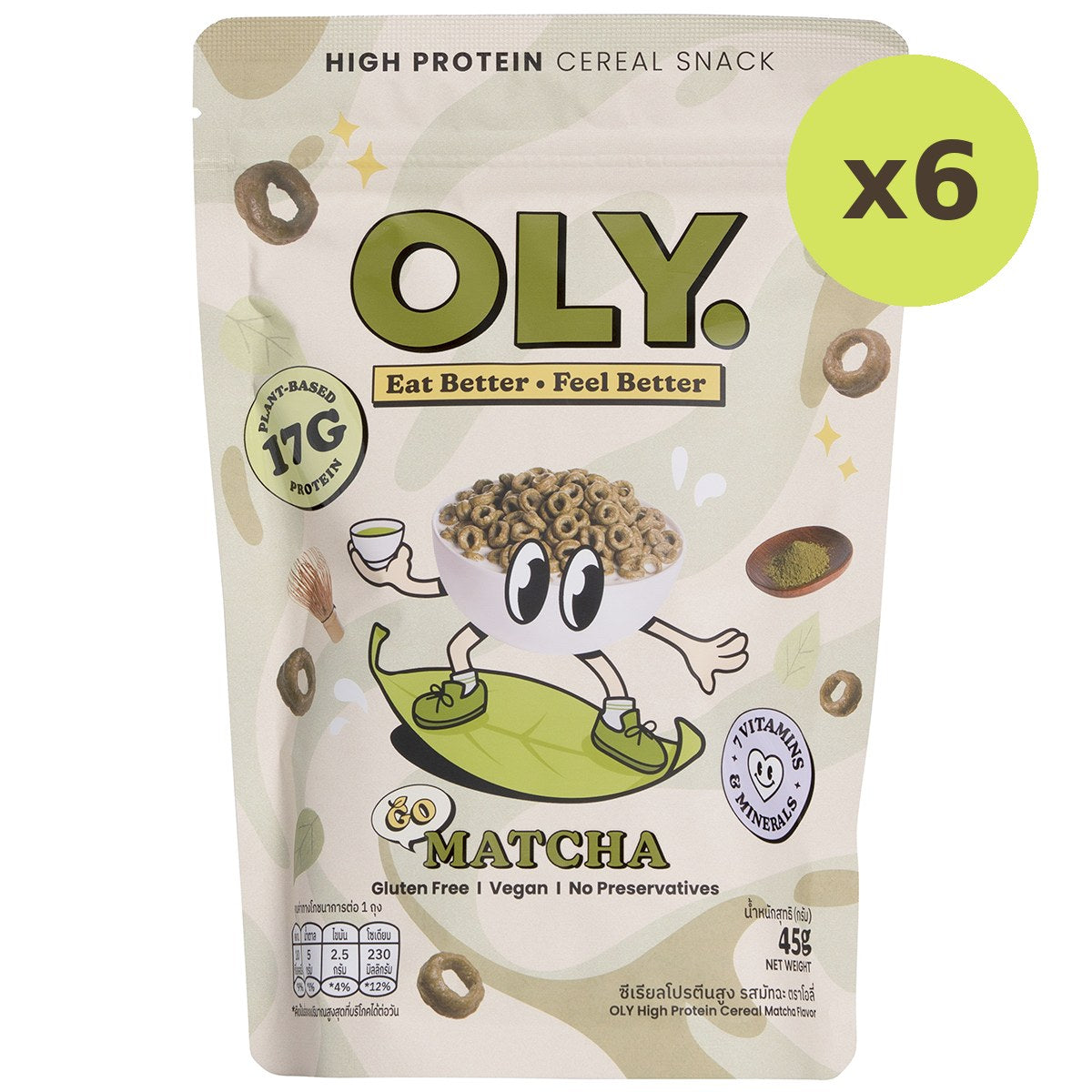 Oly High Protein Cereal Matcha - image 5