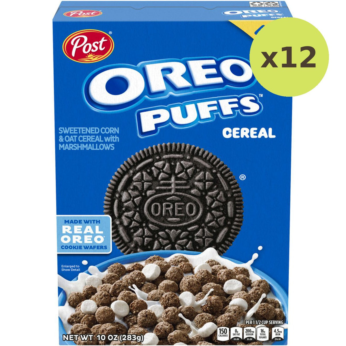 Post Oreo Puffs Breakfast Cereal - image 6